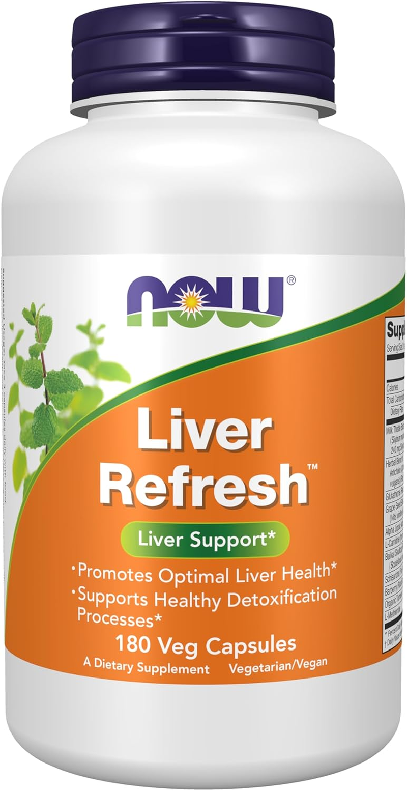 NOW Liver Detoxifier & Regenerator,180 Veg Capsules image number 4
