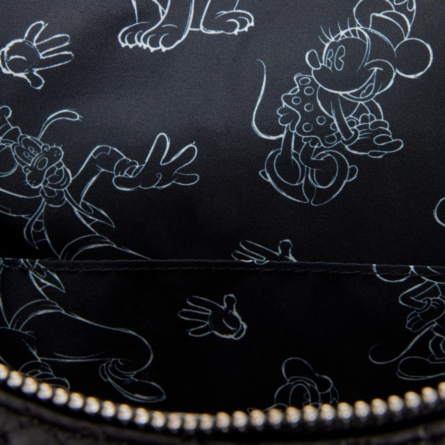 Loungefly Mickey & Friends Artist Sketch Mini Backpack image number 2