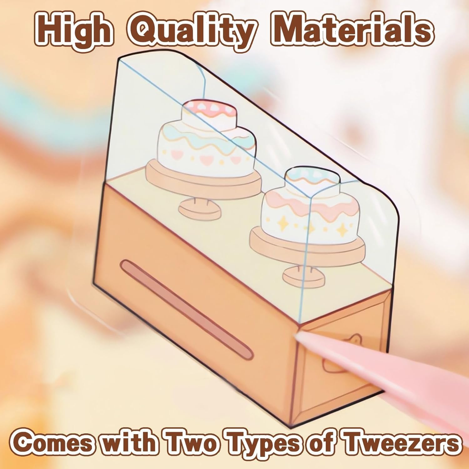 20 Set DIY 3D Sticker Scene Collection Book,Fun DIY House Stickers for Kids Make Your Own Warm Home,Cake Shop,Burger Shop,Therapy for Adult for Relief Stress Pass the Time image number 2