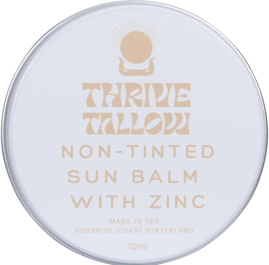 Thrive Tallow Non Tinted Sun Balm with Zinc, 70Ml