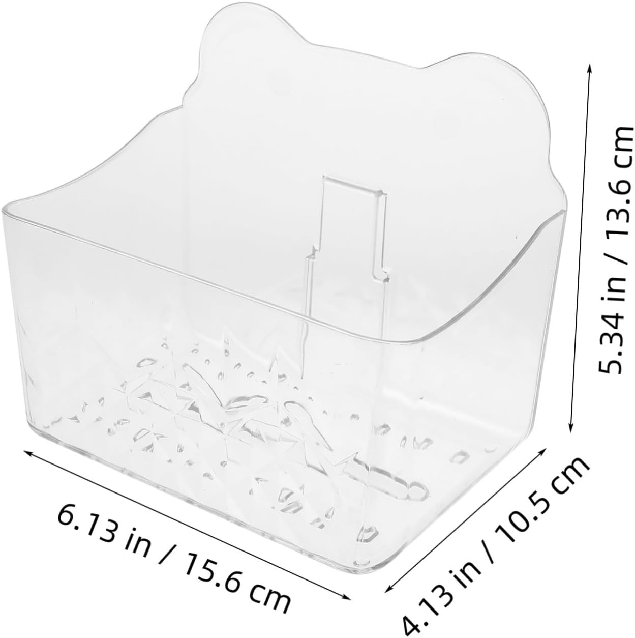 LABRIMP Space-Saving Tissue Box Holder Wall-Mounted Napkin Dispenser No Drill for Kitchen Bathroom image number 2