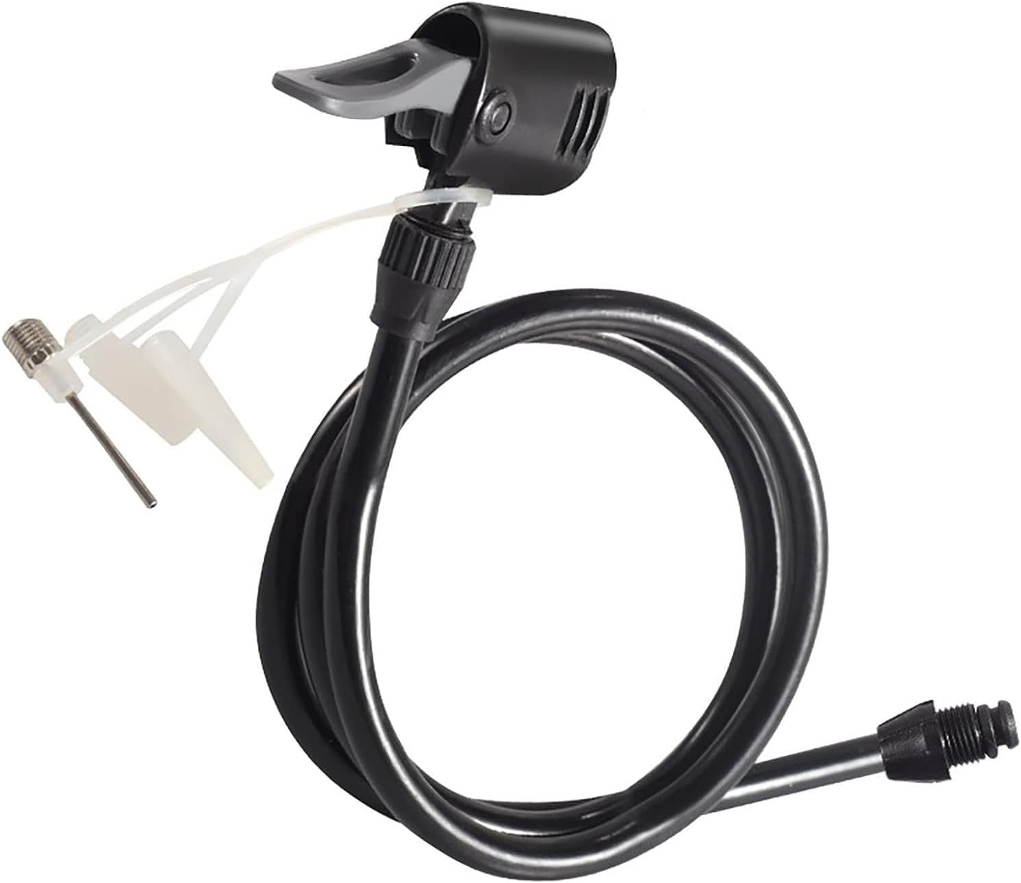 Mtxorvix Air Pump Replacement Hose, Inflator Extension Tube, Heat Resistant Anti-Freeze Inflation Hose, Pump Gas Pump Air Pump, Heat Resistant Leak Proof Inflation Tube 80Cm image number 4