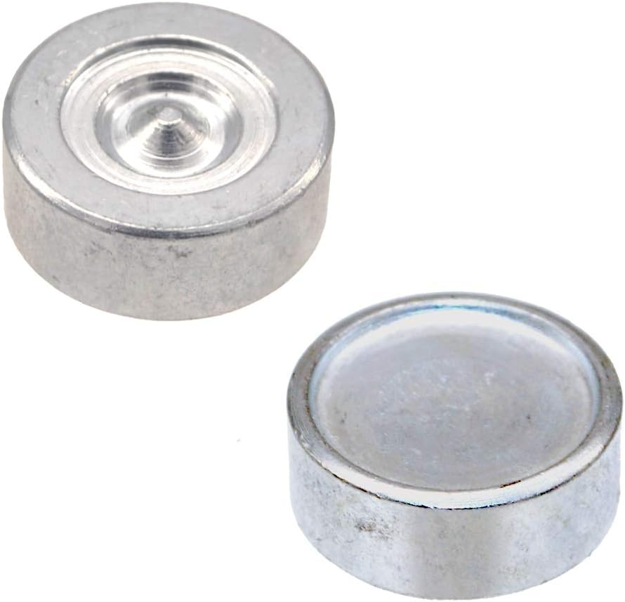 18Sets 15Mm Stainless Steel Fastener Snap Press Stud Button with Punching Tools Kits for Coats Bags Leathers Marine Boat Canvas Silver Line 24 Bronze image number 2