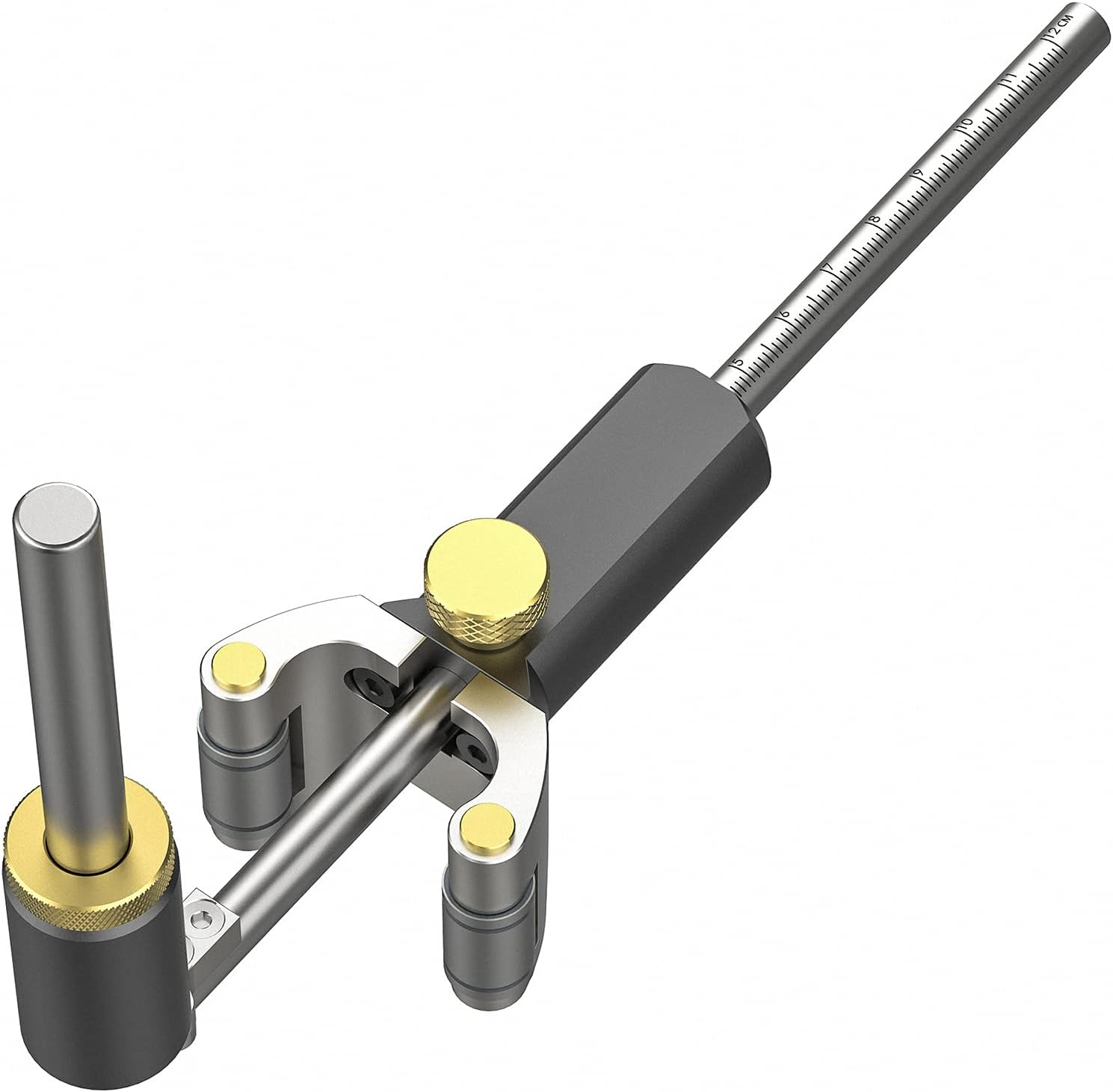 120Mm Wood Marking Gauge Sliding Straight/Curved Edge Scriber Guide Carpenter Scribe Tool for Woodworking image number 4