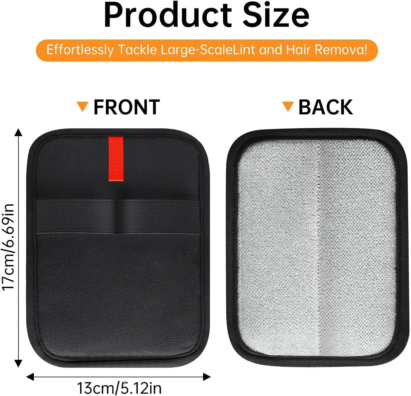 2 Pcs Pet Hair Remover Gloves, Electrostatic Pet Hair Removal Gloves, Pet Grooming Gloves, Reusable Electrostatic Pet Cat Dog Hair Remover for Couch, Furniture, Carpet, Curtain (2Pcs) image number 3