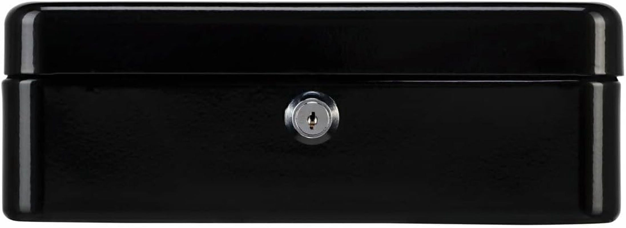 Burg-W&auml;chter Money Box Lockable with Key and Hard Money Insert, Sheet Steel, Money 5020, Blue