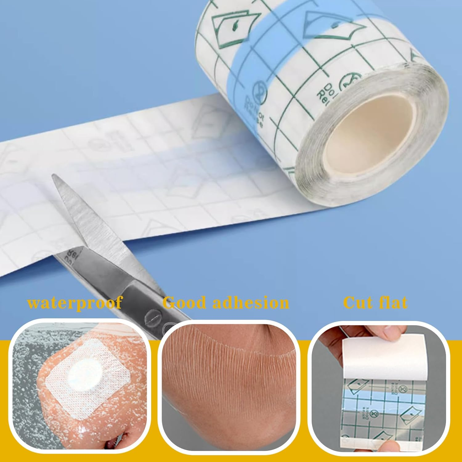 1 Volume Tattoo Second Skin（15 Centimeters &times; 5 Meters）, Invisible Tattoo Cover up Patch, Breathable Second Skin Tattoo Patch, Suitable for Tattoo Concealment, Scar Coverage, Daily Use Special Occasions image number 6