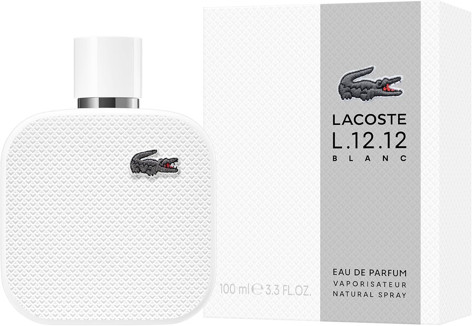 Lacoste Eau De L.12.12 Blanc by Lacoste for Men - 3.3 Oz EDP Spray image number 2