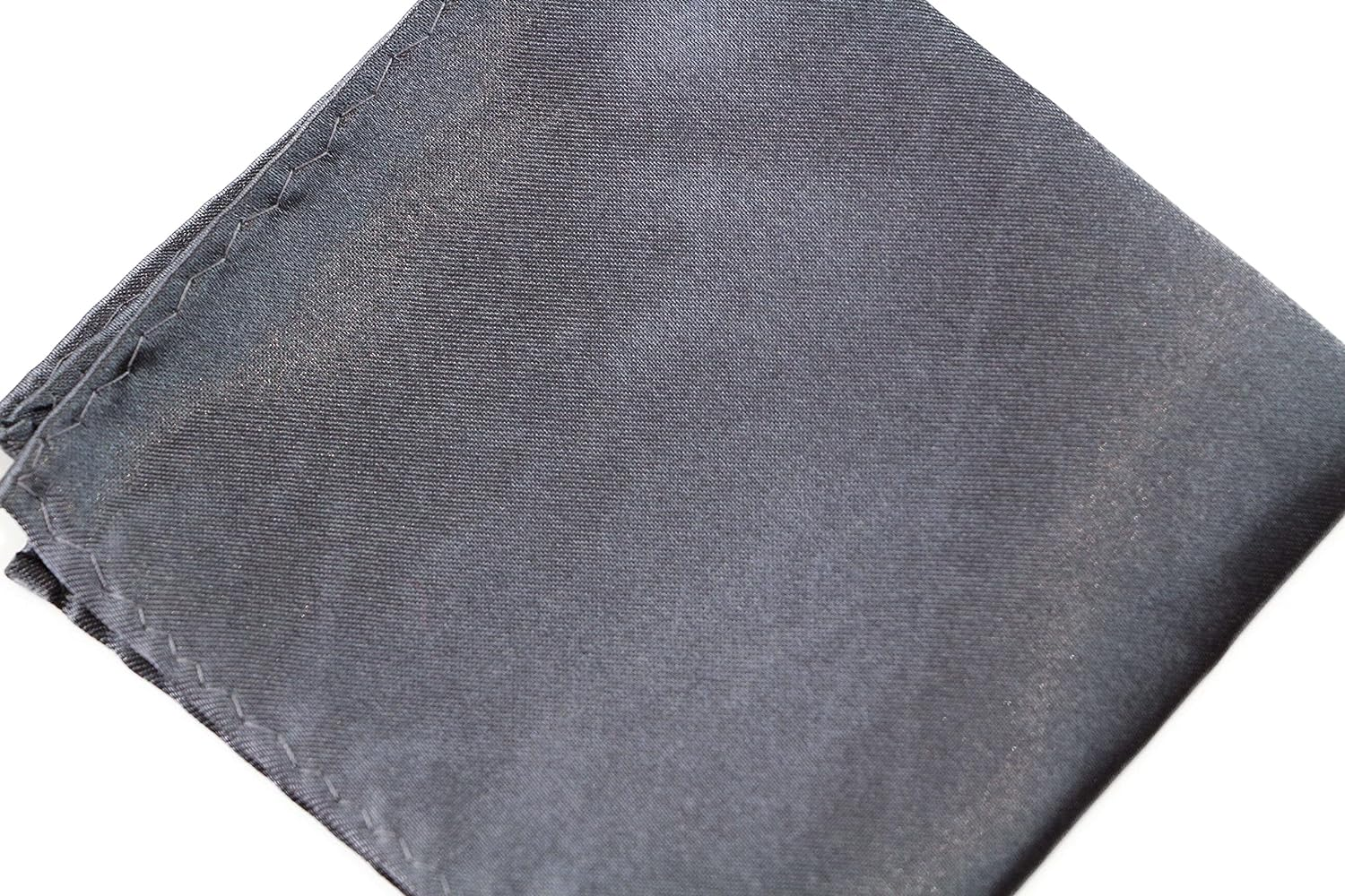 Mens Gunmetal Pocket Square image number 1