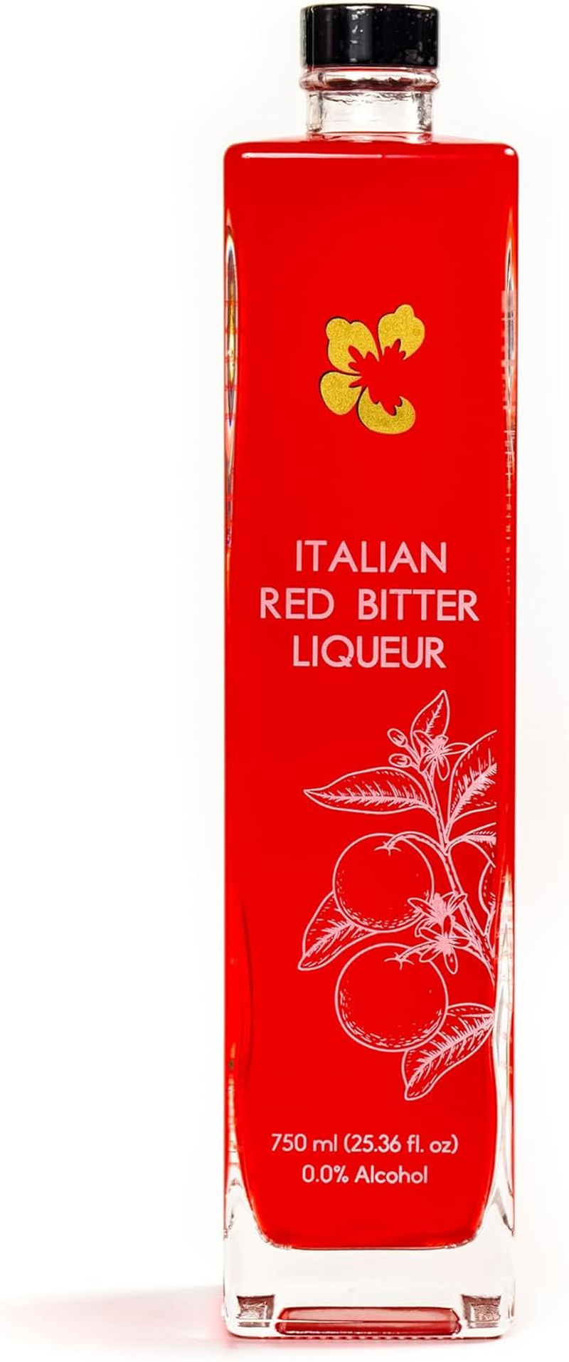 Sakurafresh Italian Red Bitter Liqueur| Zero Alcohol Liqueur, Award Winning-Three Global Medals|Use in Garibaldi, Italian Old Fashioned|Drink as Straight Pour or in Cocktails image number 3