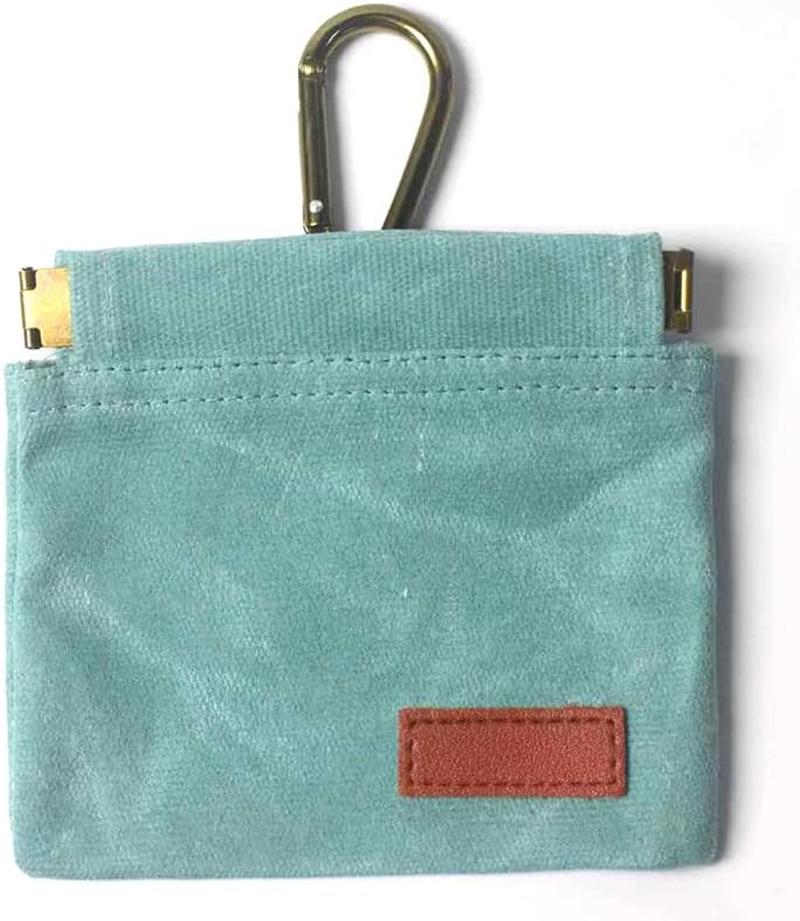 Dog Treat Bags Training Pouch Portable Puppy Dog Training Treat Pouch Auto Closing Pet Snack Reward Pocket Dog Food Dispenser Treat Pouches for Pet Training Travel or Outdoor Use (Light Green) image number 5