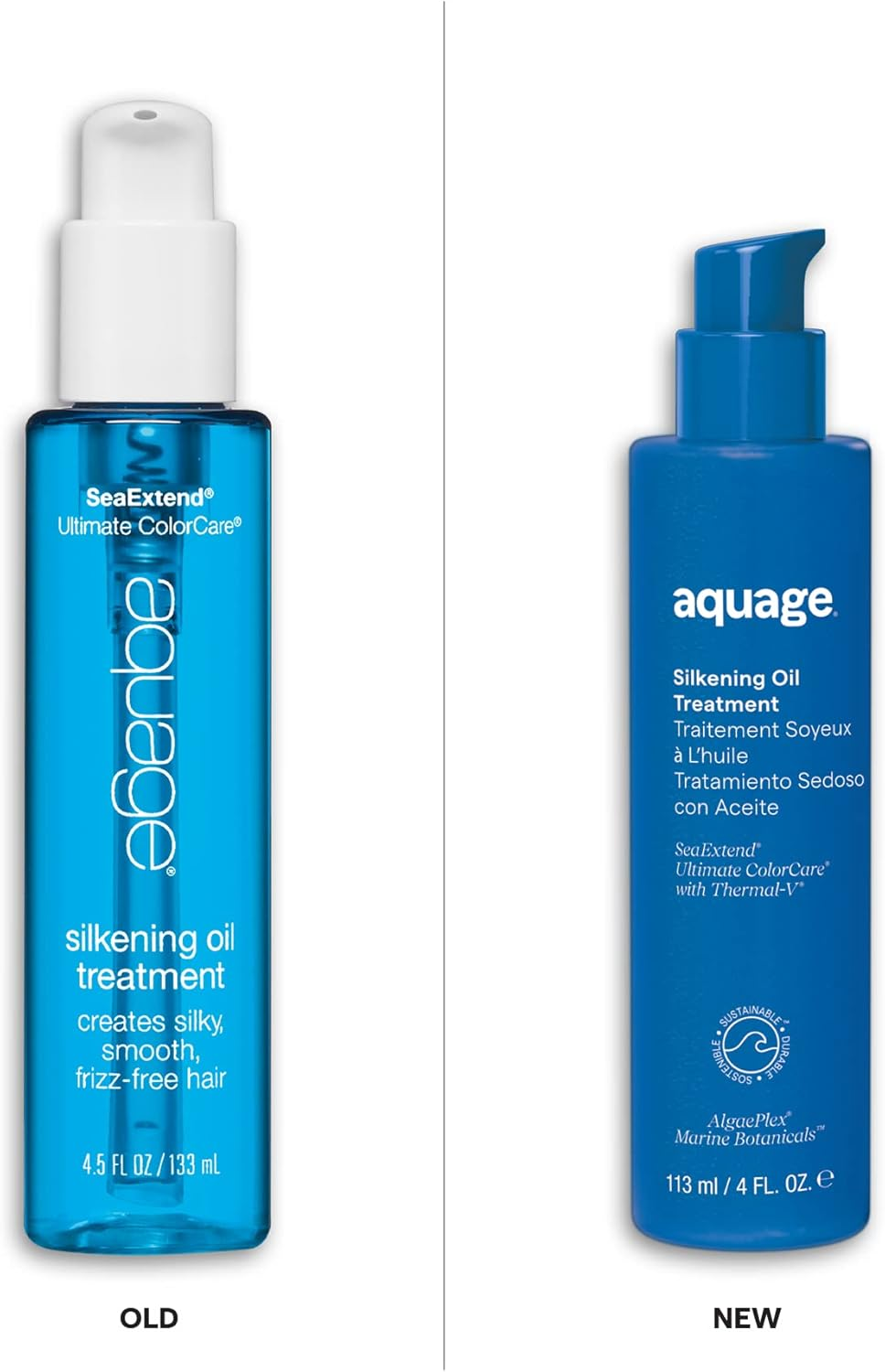 AQUAGE Seaextend Silkening Oil Treatment, Ultra-Light Formula Smooths, Silkens and Adds Brilliant Shine, 4 Oz image number 6