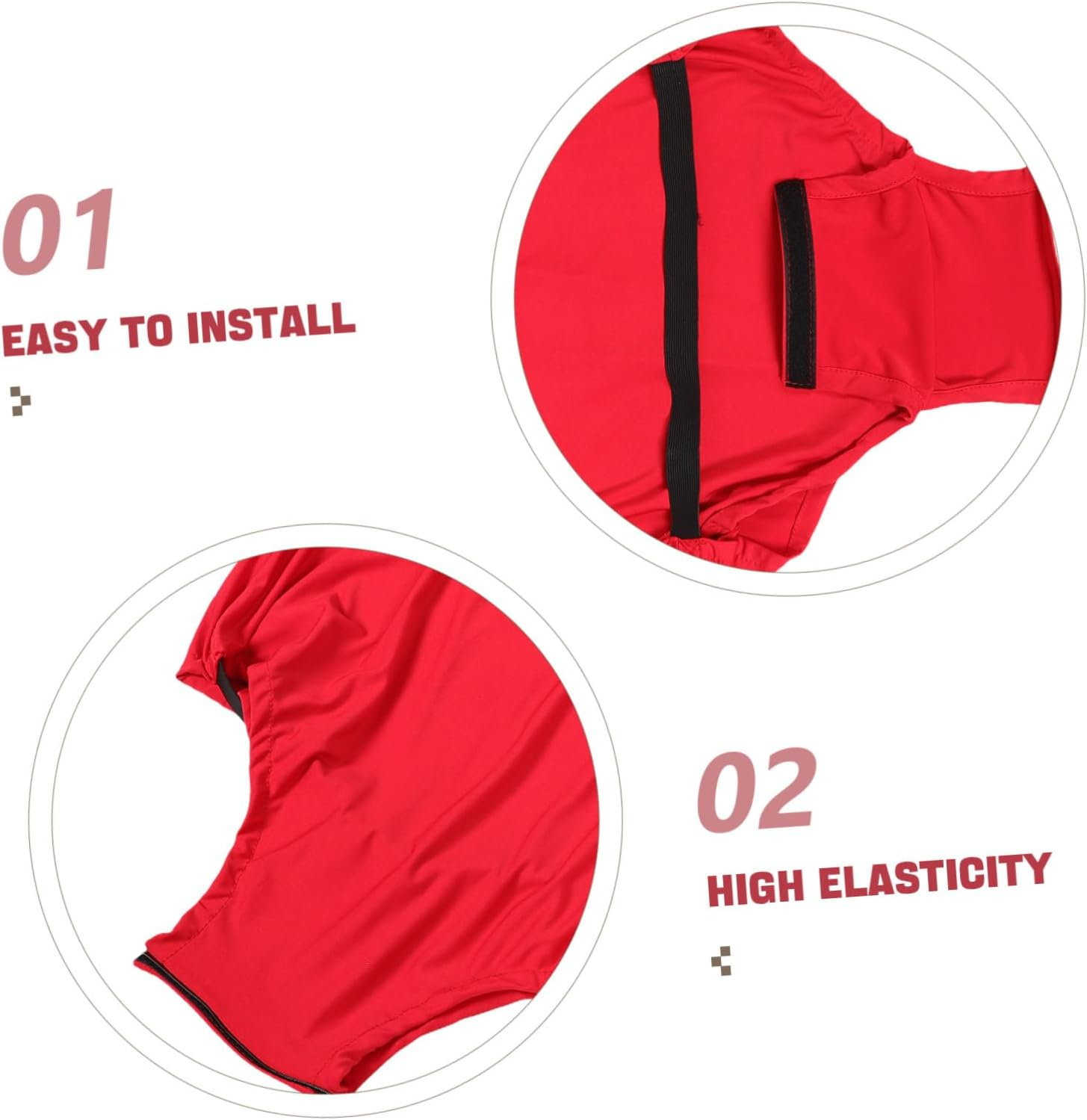 Milisten Elastic Luggage Cover Protector for Suitcase Travel Bag Cover Luggage Protector for Aeroplane Travel image number 4