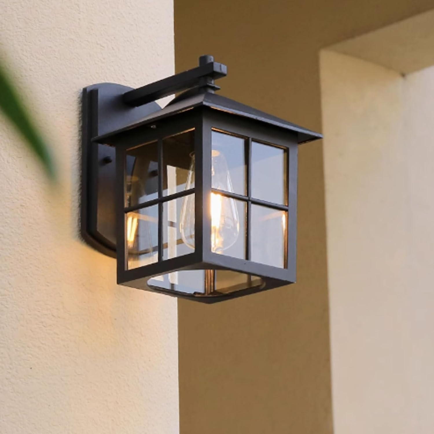 Wall Mount Porch Wall Lantern IP65 Weatherproof with Lamp Outdoor Wall Porch Light Exterior Outdoor House Lights Wall Lighting image number 1