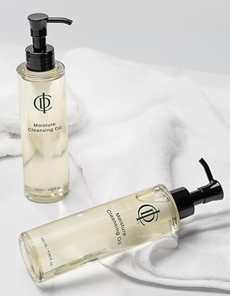 ICD Moisture Cleansing Oil, INCELLDERM DEEP GENTLE CLEANSING THAT BRIGHTENS and MOISTURIZES with EVERY USE, Makeup Removal
