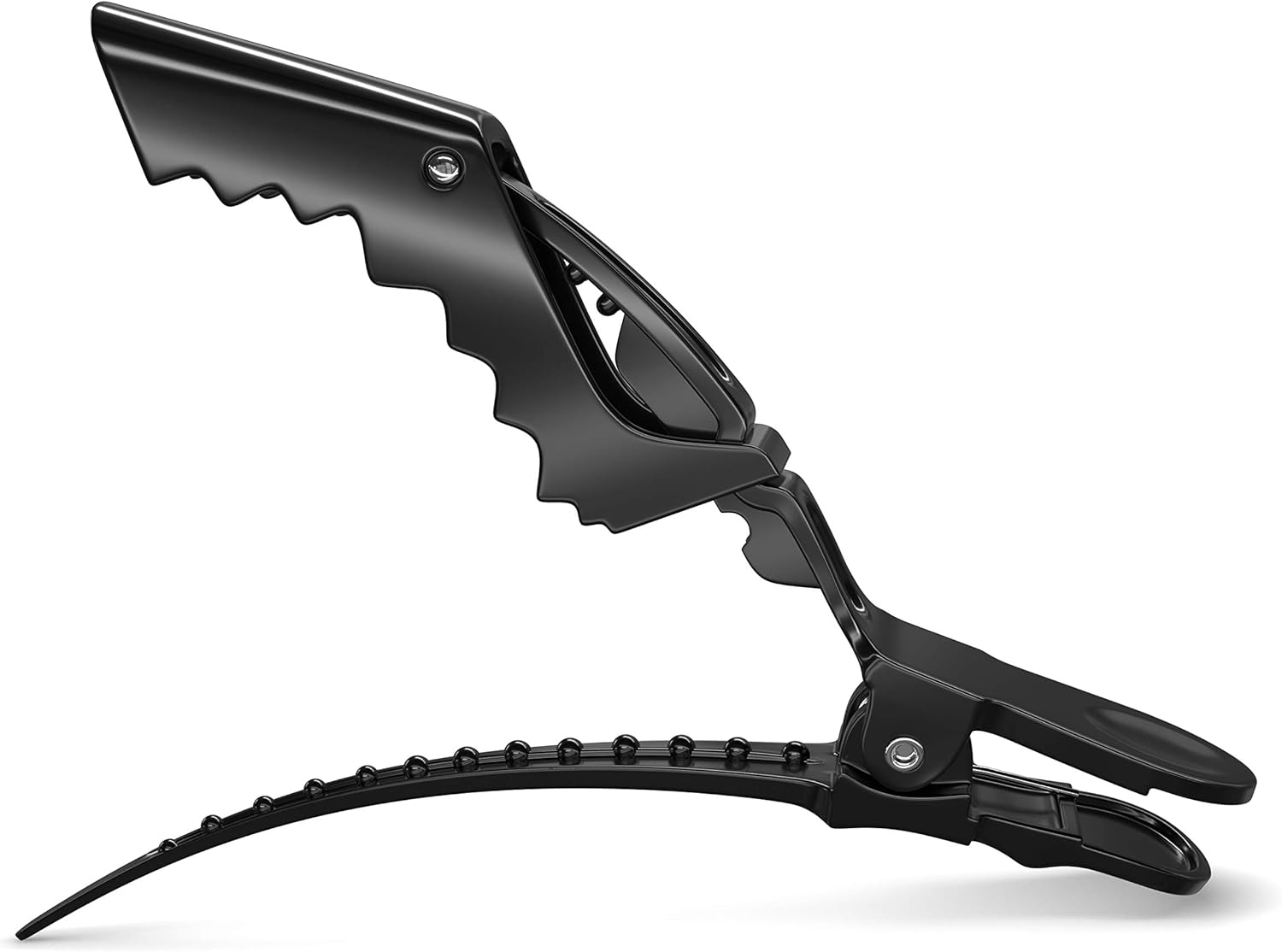 FRAMAR Black Alligator Hair Clips for Styling Women 10 Pcs, Pince a Cheveux, No Crease image number 6