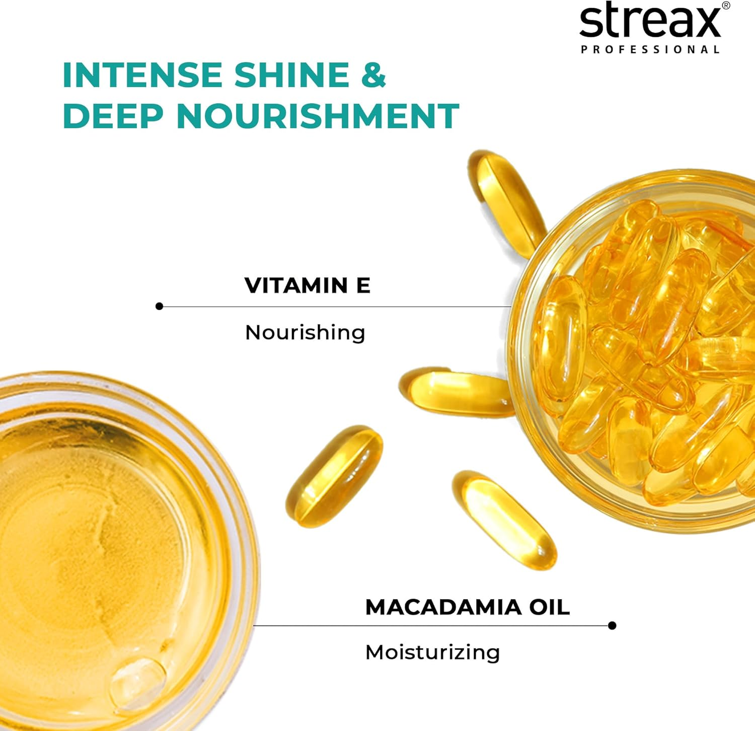 Streax Pro Hair Serum VITA Gloss- Combo (200Ml)