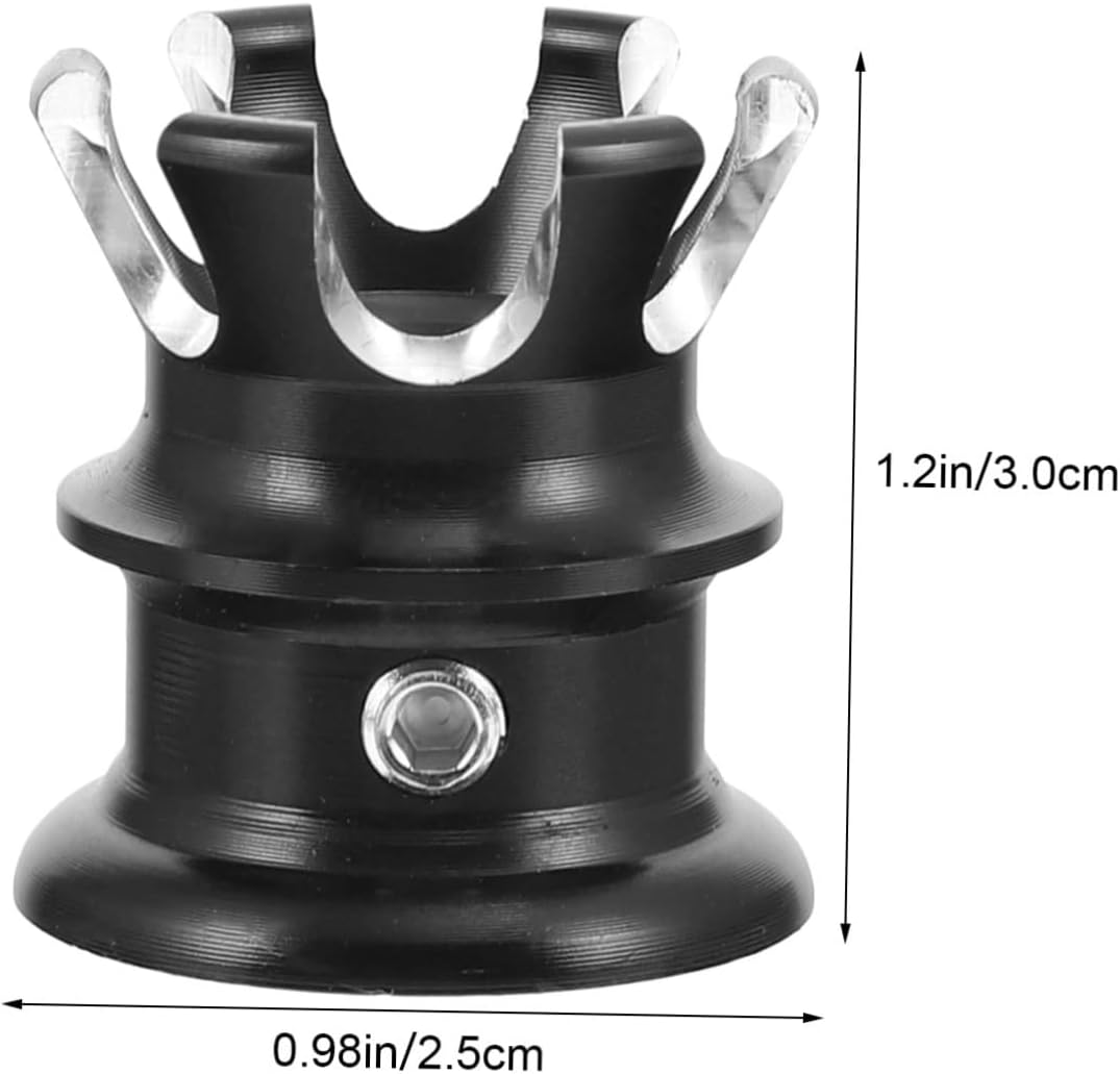 PLAFOPE 4Pcs Motorcycle Parts Tank Cover Screw Caps Aluminum Alloy Rotary Style image number 6