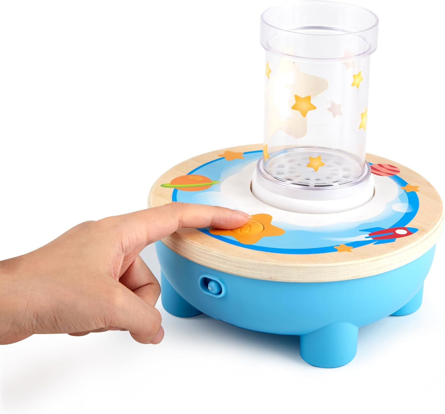 Hape Rocket Ball Air Stacker Learning Music/Sounds Kids/Toddler Play Toy 24M+ image number 3