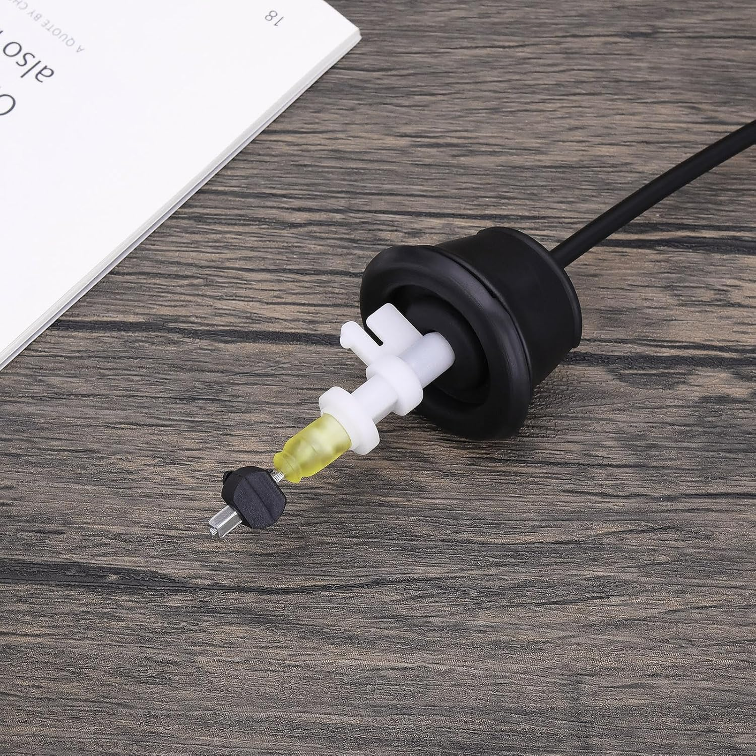 Emsea Car Door Lock Exterior Handle Release Cable Front Door Release Cable 8K0837085 8K0837085A Compatible with A4 B8 Lock Pull Cable image number 3