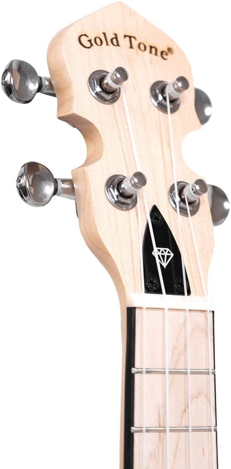 Gold Tone Little Gem Ukes, 4-String Ukulele, Right, Purple (LG-A) image number 2