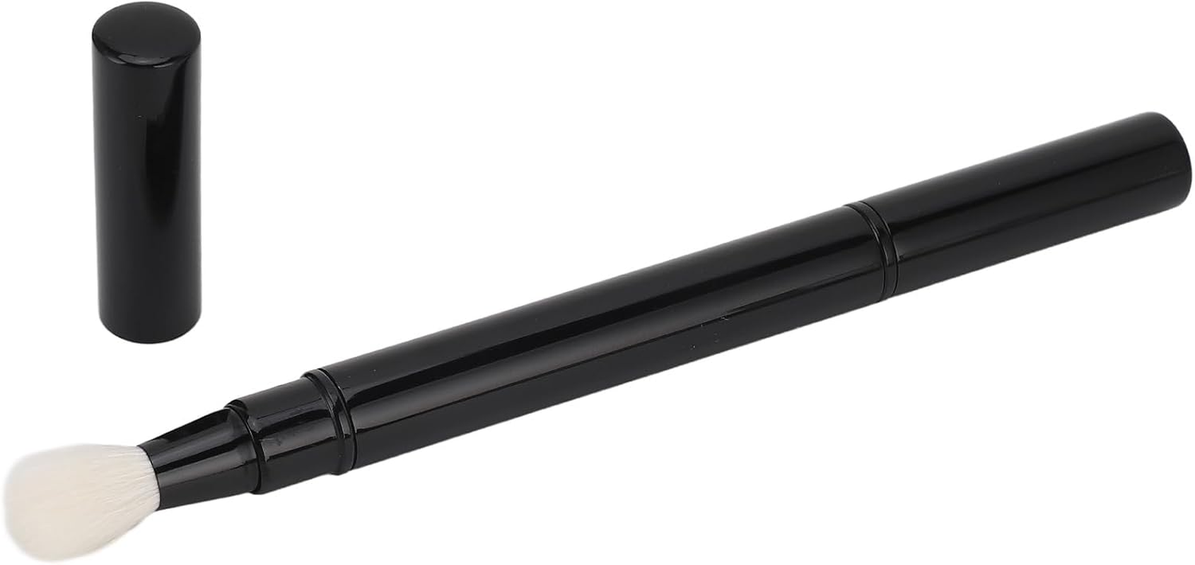 Asixxsix Concealer Brush, 2 in 1 Double Ended Retractable Portable Make up Brush, Automatic Sealing Small Soft Firm Easy to Dip Eyeshadow Smudge for Blending Eye Shadow Liner image number 3