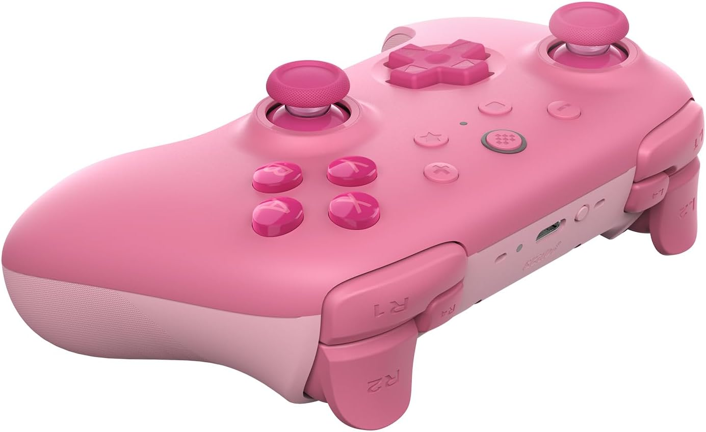 8Bitdo Ultimate 2C Bluetooth Controller for Switch, Wireless Controller with 6-Axis Motion Control, Rumble Vibration, Refined D-Pad and Bumpers, and Hall Effect Joysticks (Pink) - Pink image number 1