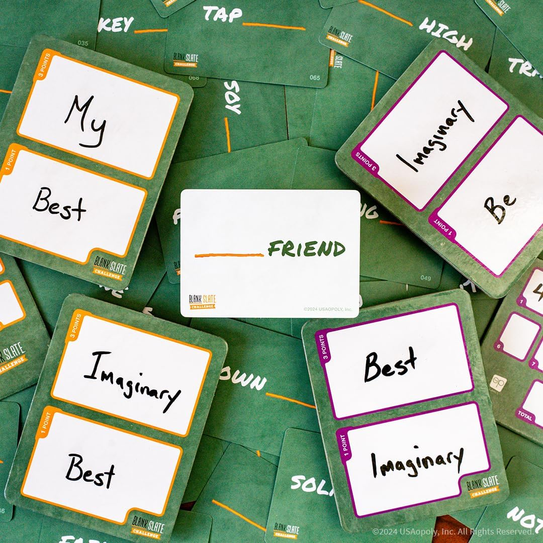 The OP Games Blank Slate Challenge Board Game image number 2