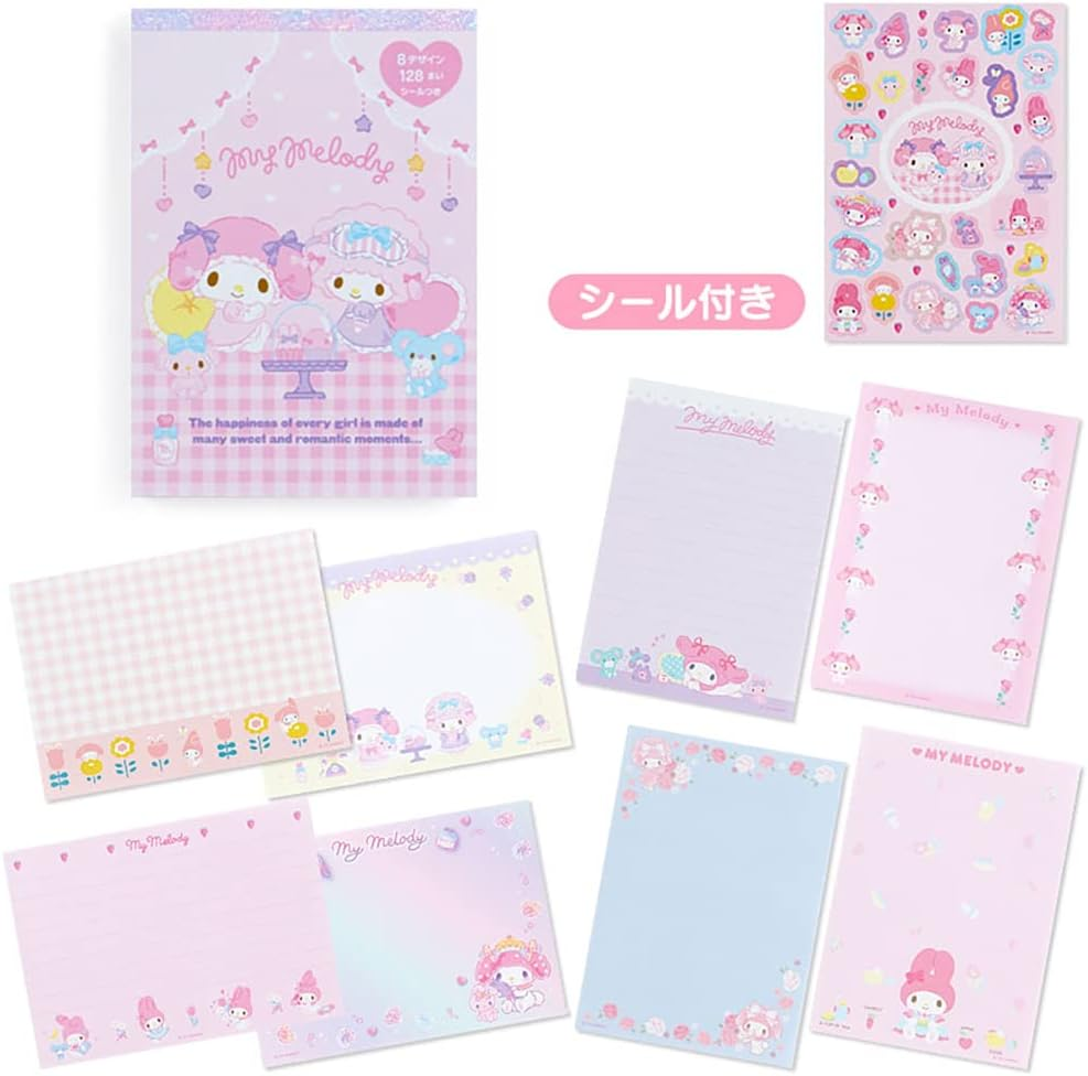 Sanrio 429970 My Melody 8 Design Memo image number 4