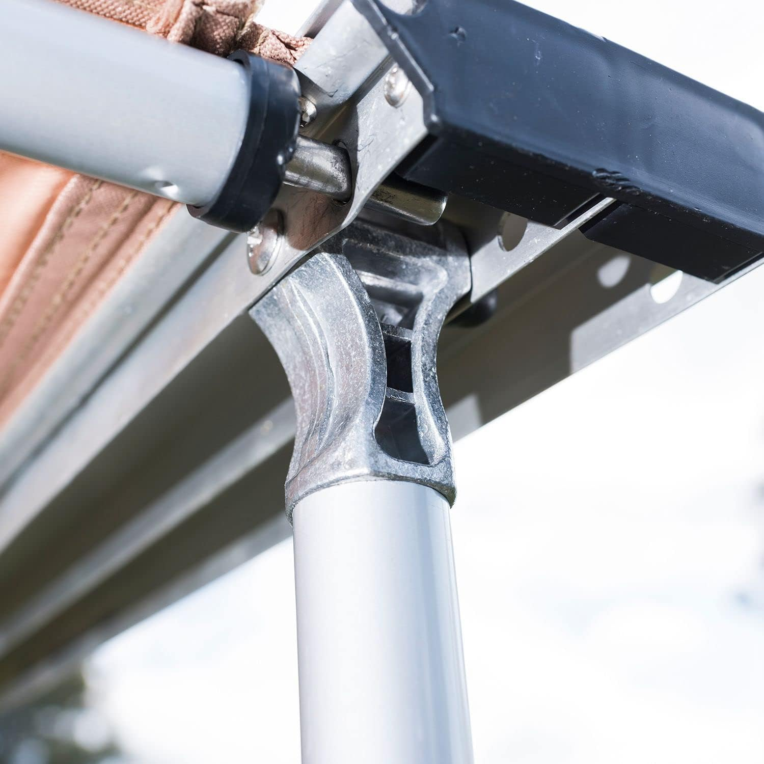 Adventure Kings 2X2.5M Car Side Awning Waterproof + Awning Mounting Brackets image number 5