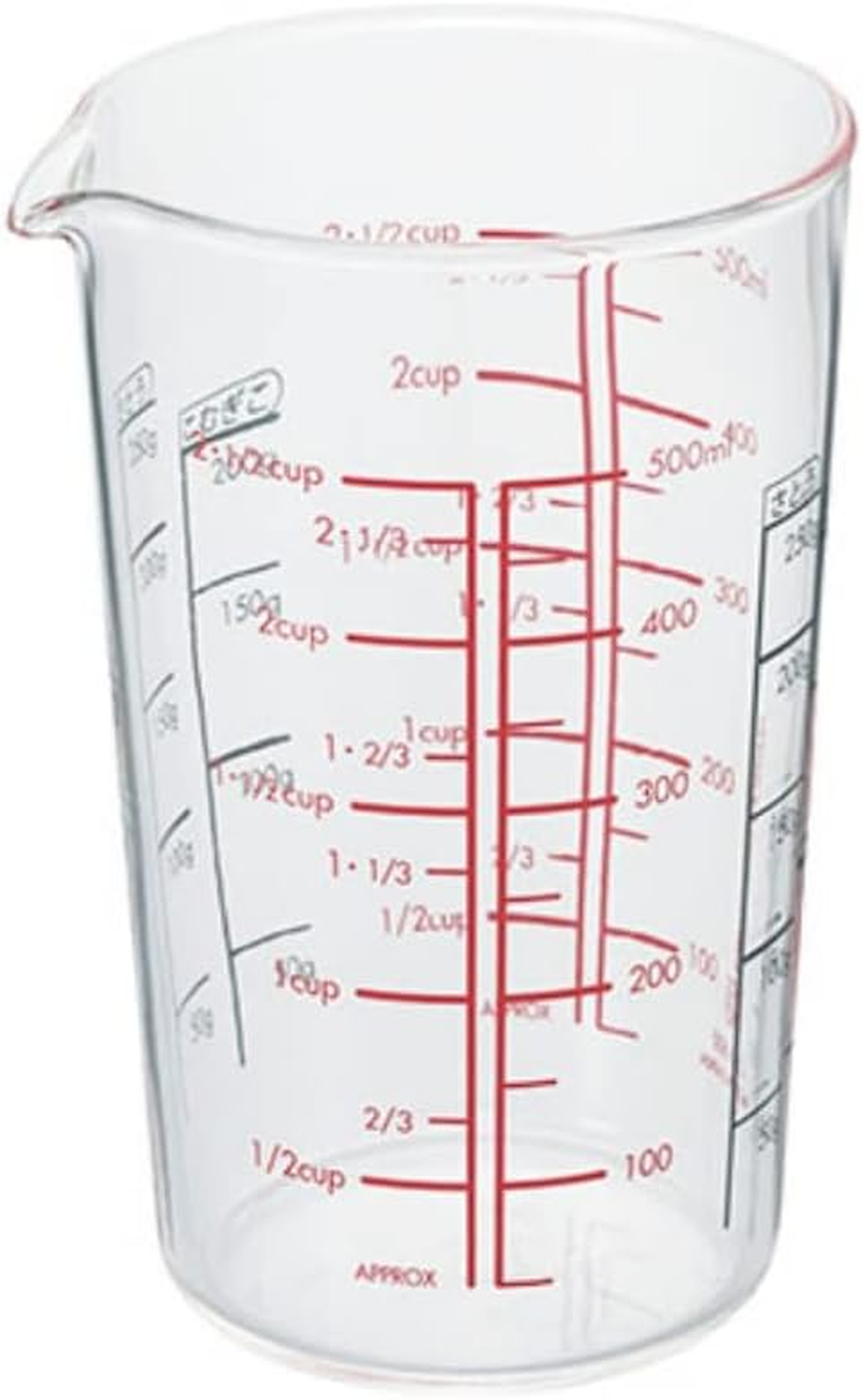 Hario Heatproof Glass Measuring Cup, 500Ml image number 1
