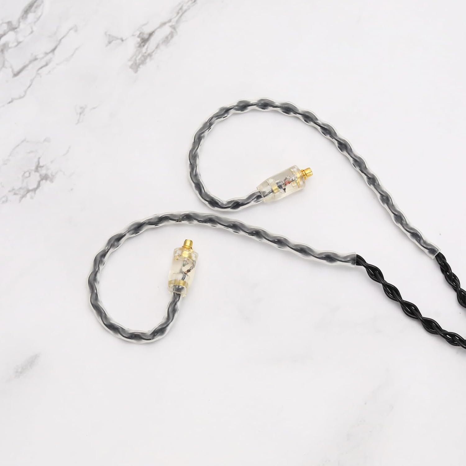 SG Store 1Pc 8-Core MMCX Balanced Cable 3.5Mm Headphones Cable Compatible with Shure SE215 SE535 SE846 3.5Mm Upgrade Headphones Cable