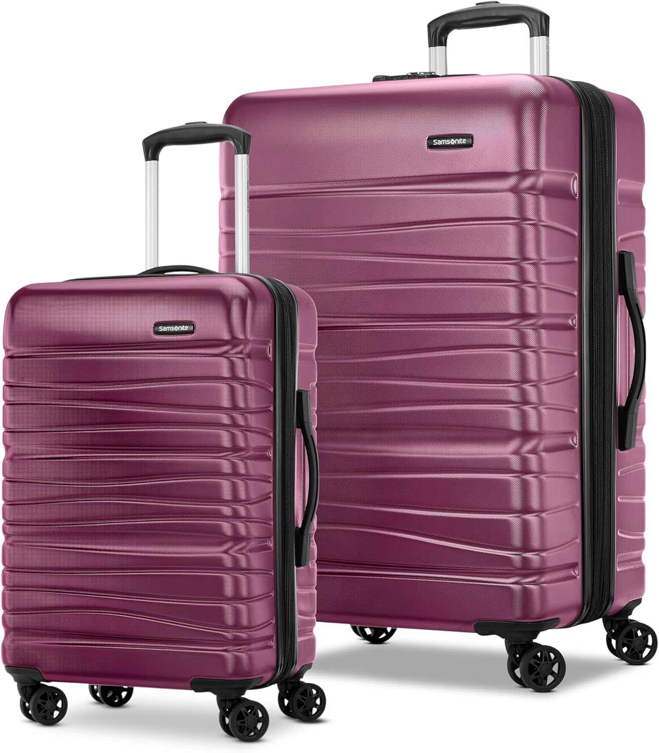 Samsonite Luggage Set - 20" Carry on & 28" Spinner - Hard Shell - Premium 360 Dual Spinner Wheels
