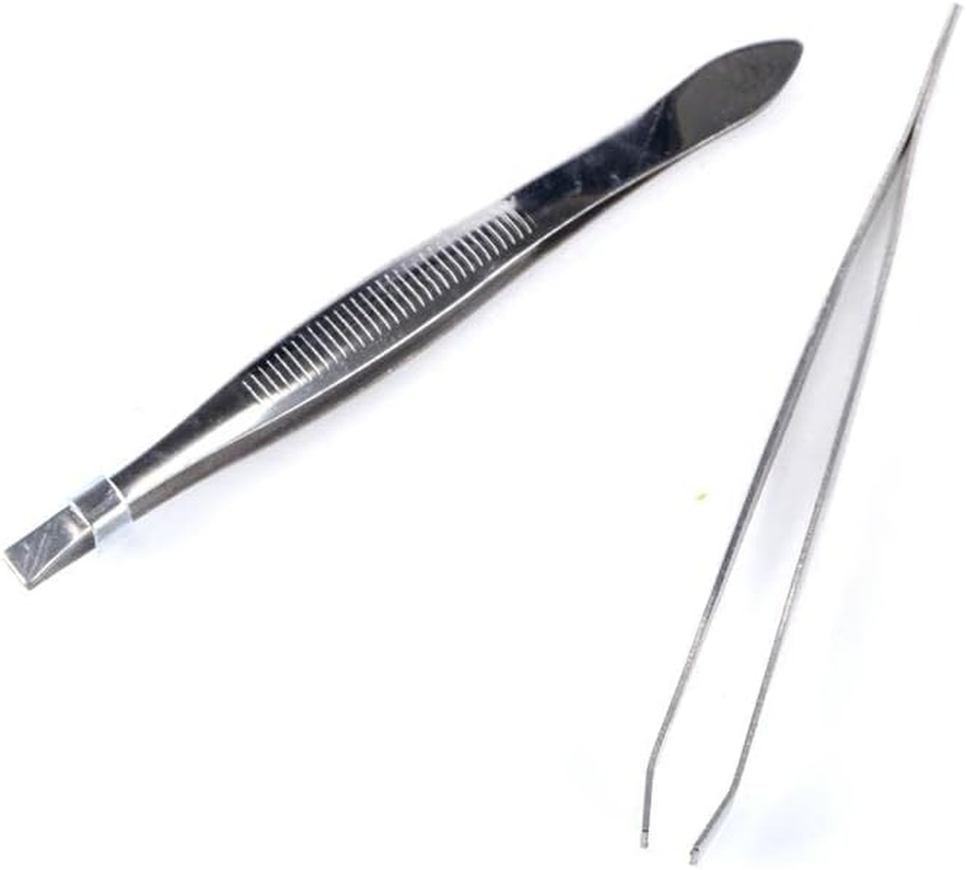 2PK Claw Tip Tweezers Swosh Personal Care Women Tool Beauty image number 3
