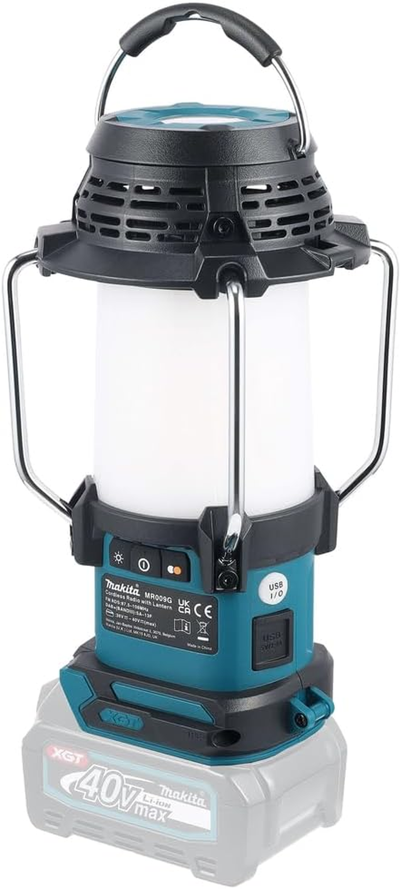 Makita 40V Bluetooth Digital Lantern Radio image number 3