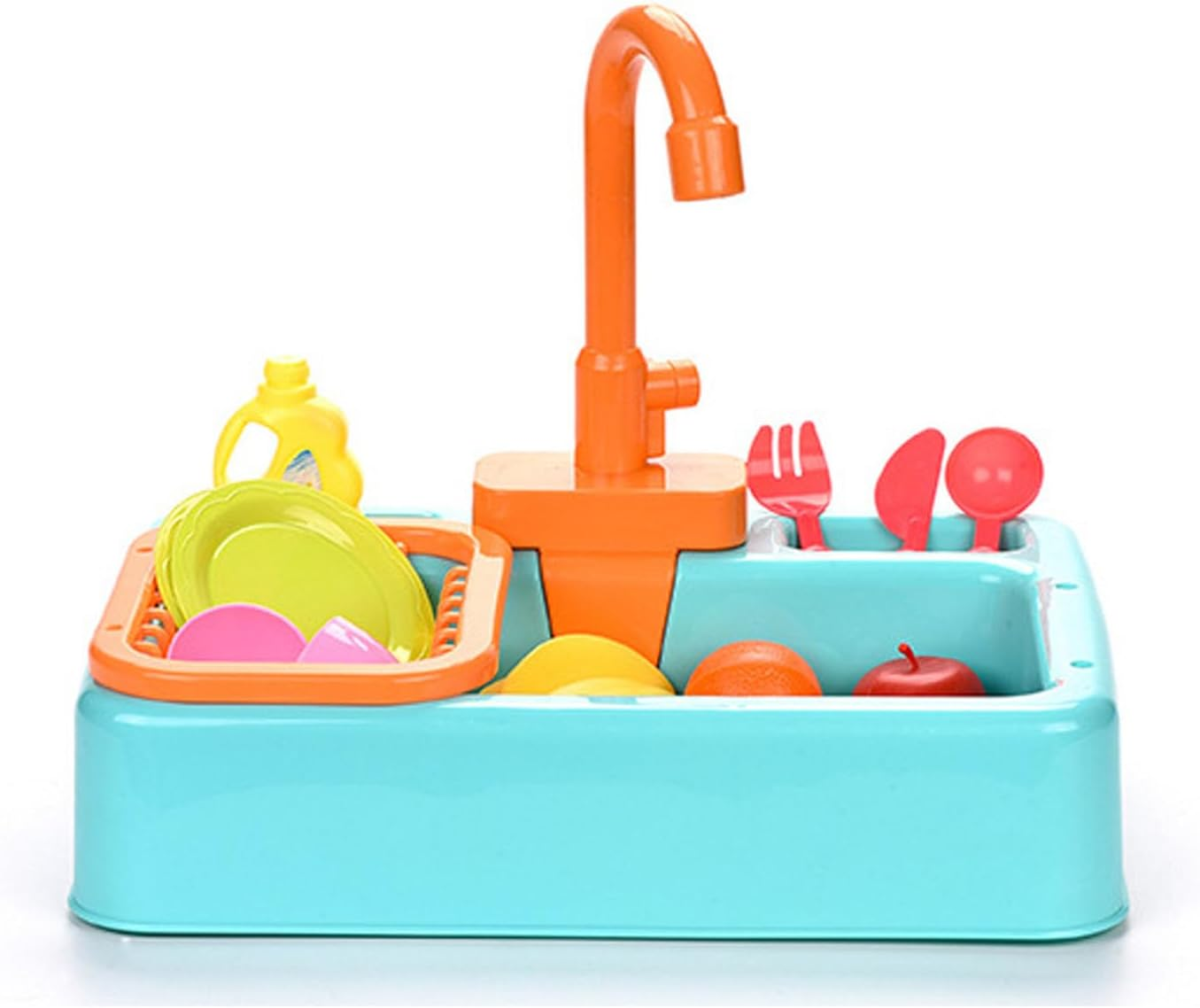 Shengsenfu Bird Bathtub Parrot Shower Box Bathing Tub Container Cage Accessory, Automatic Parrot/Bird Bath Tub with Faucet, Bird Automatic Bathtub for Small Medium Parakeet Cleaning Supplies (Green)