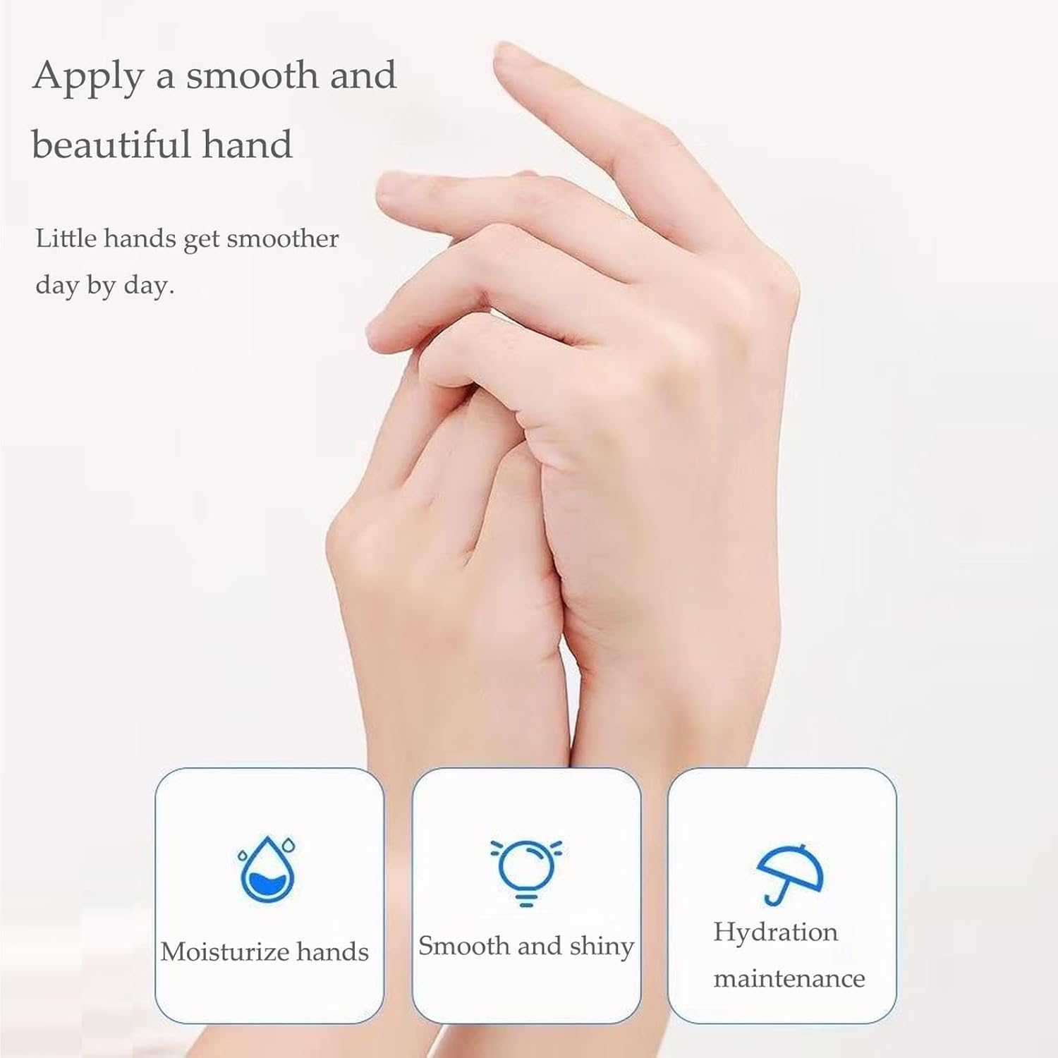 Moisturising Hand Mask with Goat Milk and Niacinamide, 6-Piece Set, Removable Fingertip Design image number 4