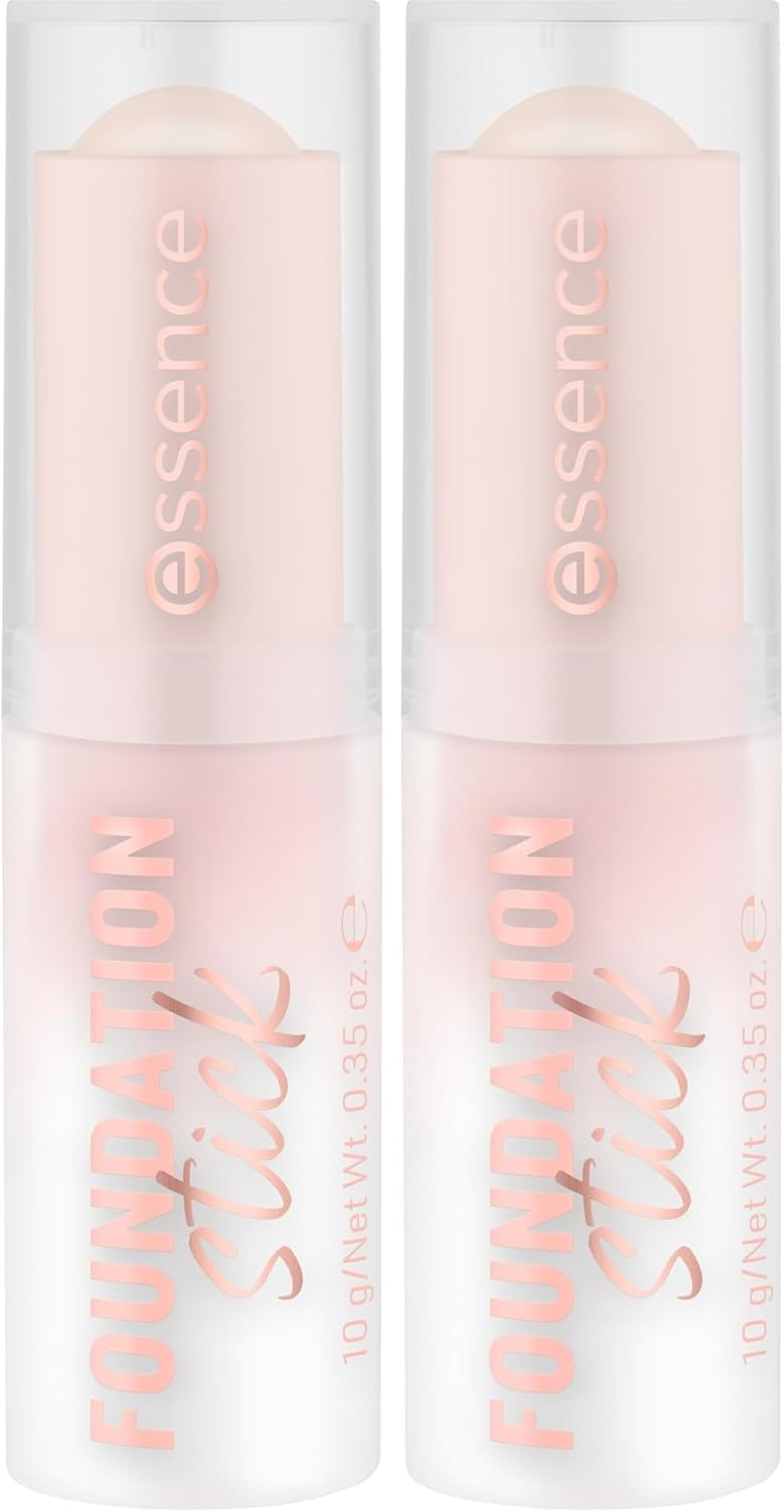 Essence Foundation Stick No. 50, Nude, Nourishing, Covering, Softening, Natural, Vegan, Oil-Free, No Preservatives, Parabens, 10G (Pack of 2) image number 3