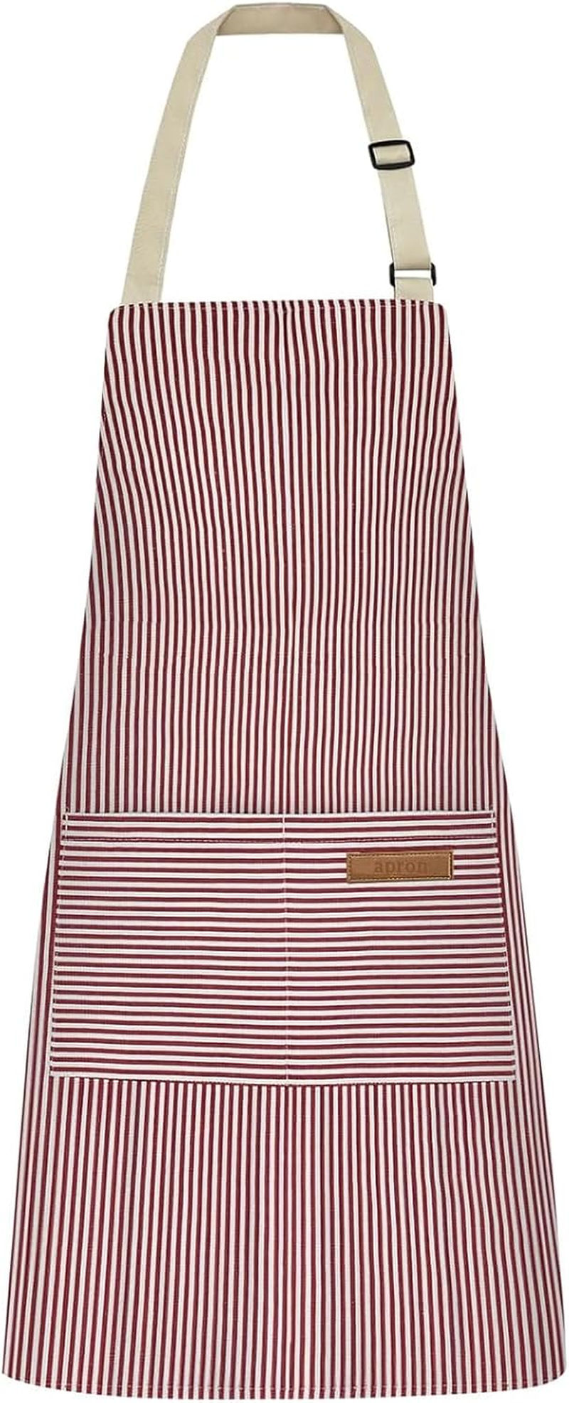 Sihuitu Adjustable Apron Unisex Apron with Pocket Cooking Kitchen Chef Aprons for Women Men Home Kitchen Butchers BBQ Restaurant