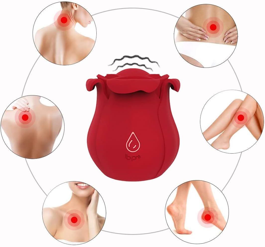 YUKAIONE 2025 Rose-Shaped Female Stimulator, Sexual Wellness Toy for Women, Couples' Pleasure Playmate, Intimate Gift image number 4