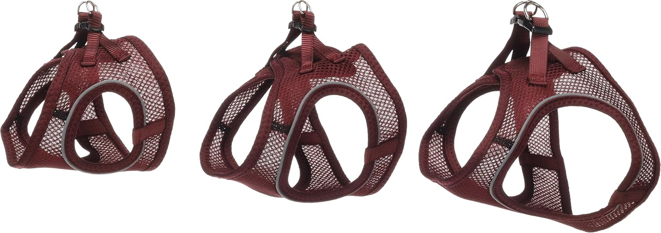 Cat Harness Step&Go Berta Aubergine L 30-34 Cm 48-52 Cm