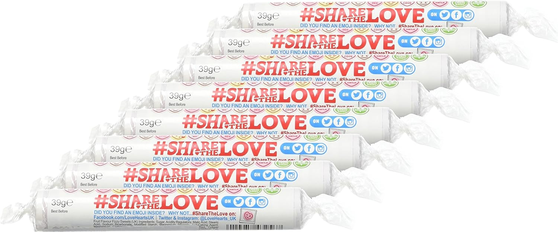 Swizzels Giant Love Heart Candies 39 G image number 6