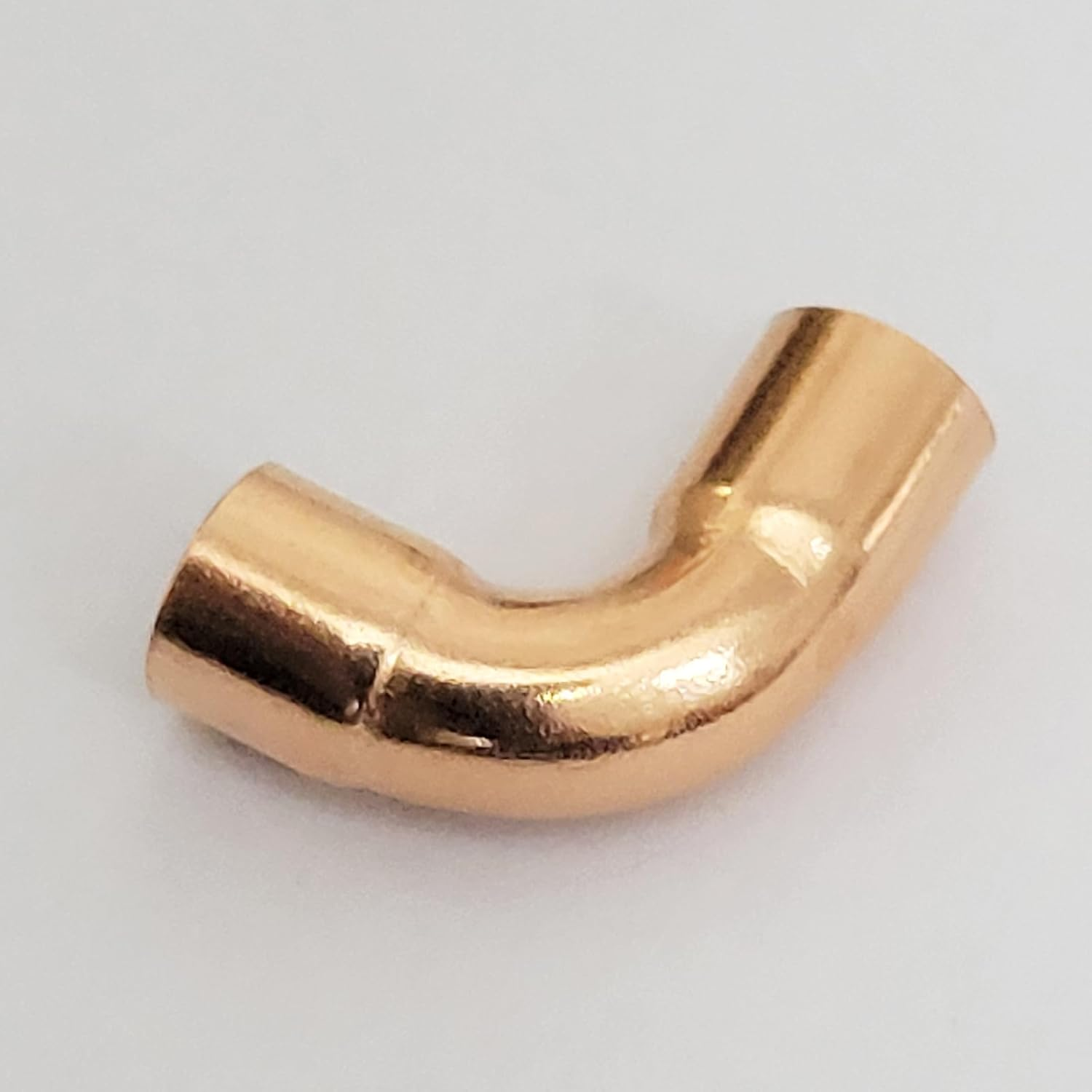 16 Packs 90 Degrees Elbow Copper Pipe Fitting Brazing Connection for HVAC Cooling Equipment (1/2 Inch) image number 1