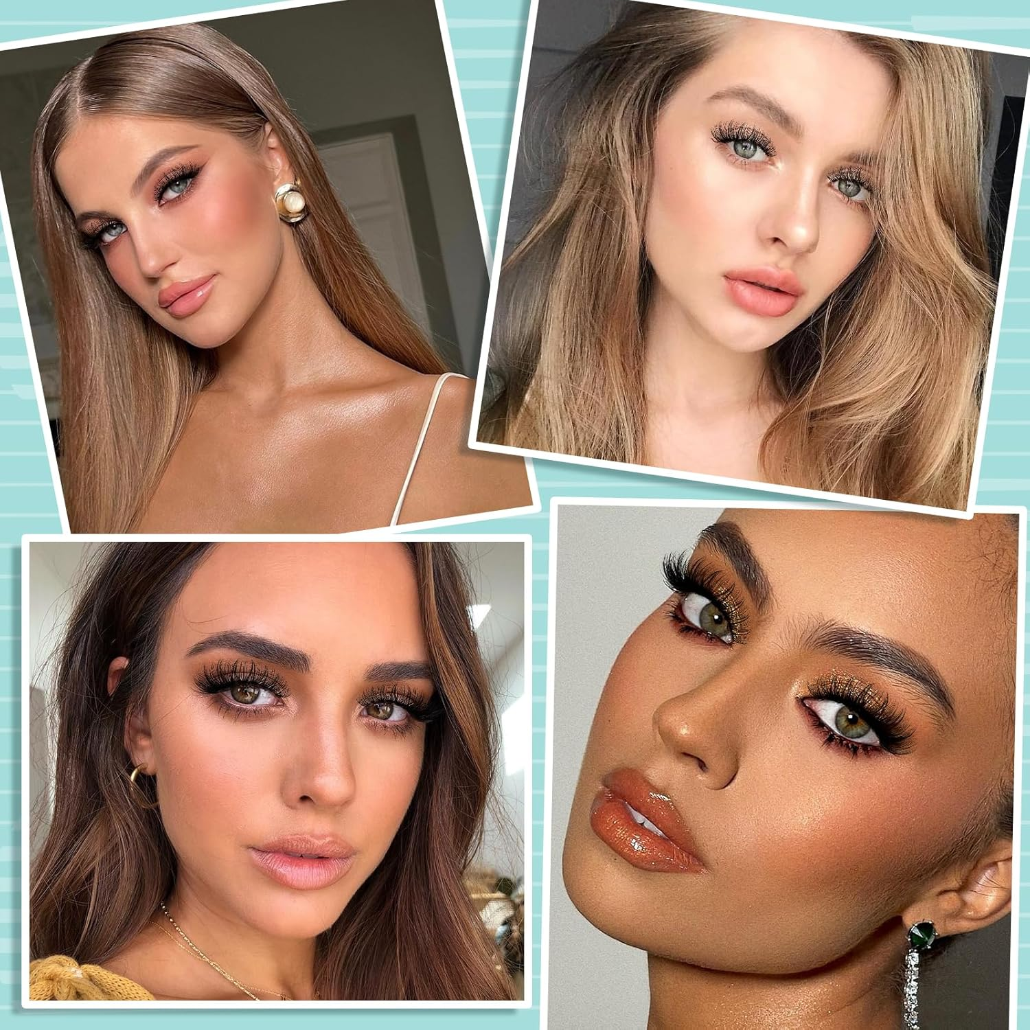 Lash Clusters Kit 200Pcs, Eyelash Extension Kit 80D D Curl Diy Cluster Eyelashes Extensions Lashes Bond and Remover Waterproof Lash Applicator Tools for 9-16Mm Mix Lashes Individual Eyelashes Kit image number 2