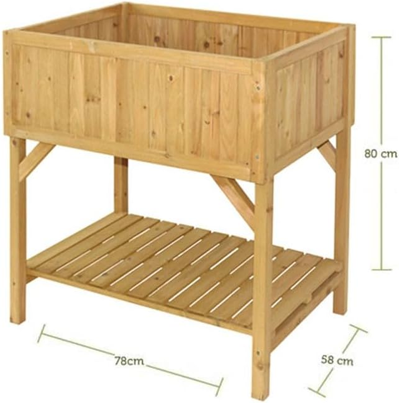 Vegtrug Raised Bed Planter, Natural