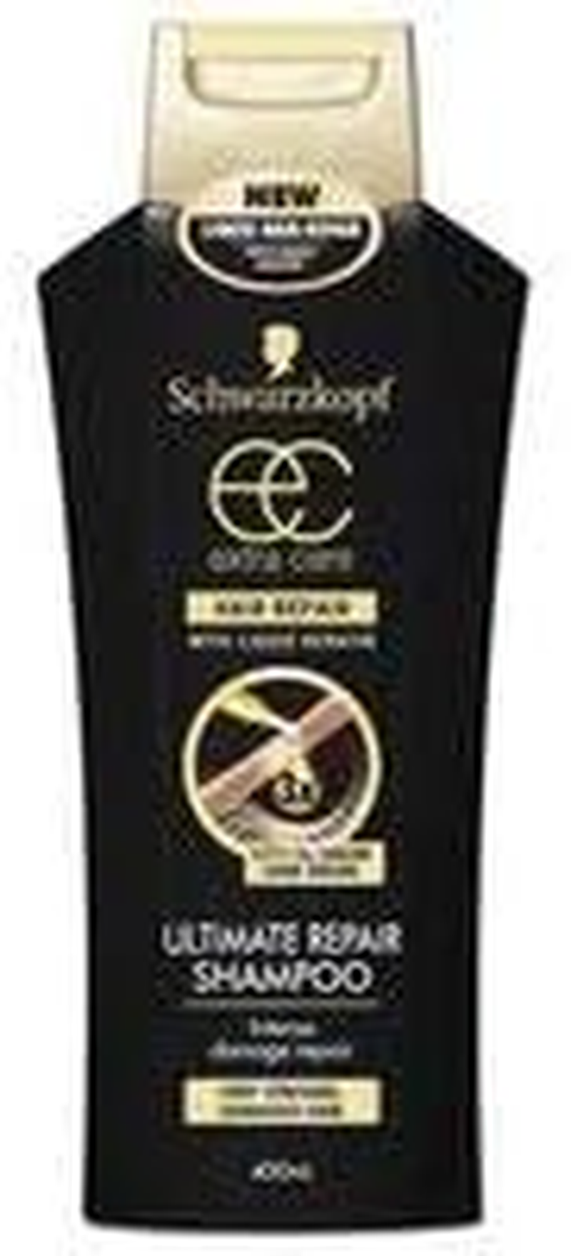 3 PACK of Schwarzkopf Extra Care Ultimate Repair Shampoo 400Ml