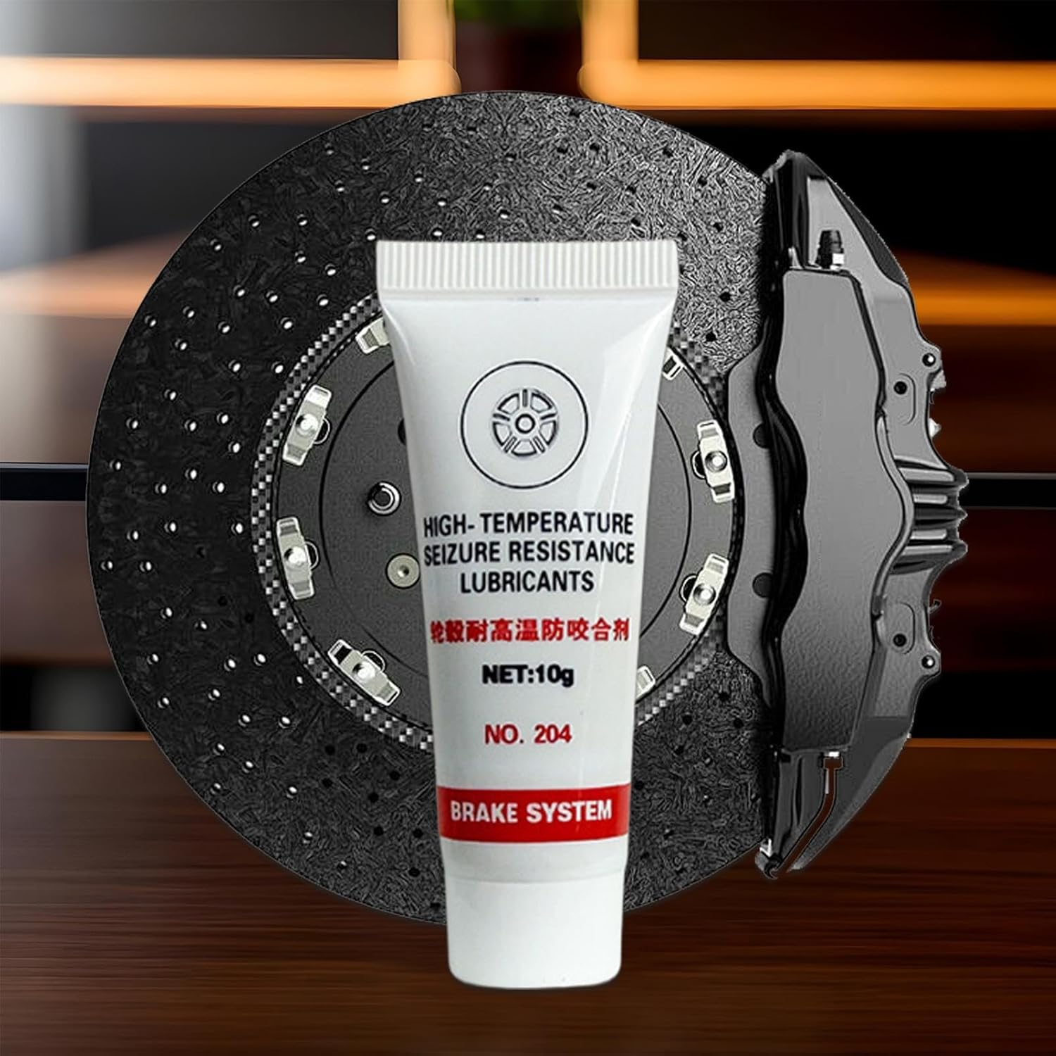 Brake Pad Grease - Thread Anti-Seize Agent | 10 Piece Portable Compound Anti-Rust for Thread Car Bolt Hub Pin Disc Plug Vehicles image number 5