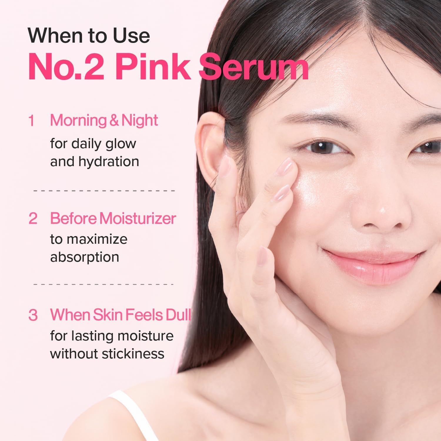Numbuzin No.2 Serum | Rose PDRN Collagen Plumping Serum | Glowing, Hydrating, Firming, Korean Skincare | Collagen, Peptides, PDRN | for Dry, Combination Skin | 1.01 Fl.Oz. image number 2
