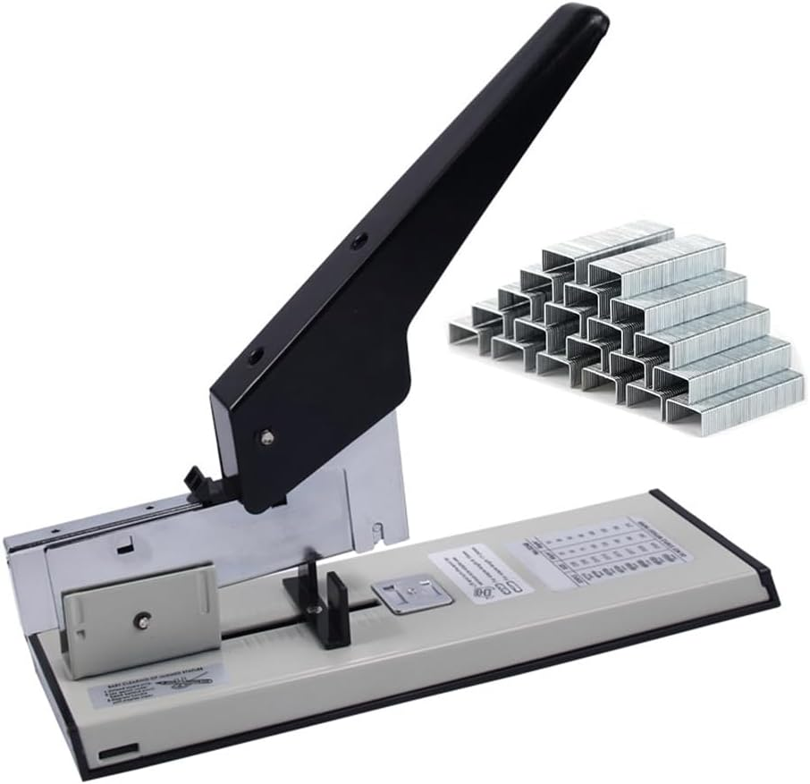 CHAOFLIGHT Heavy Duty Stapler with 3000 Staples 240 Sheets High Capacity Office Stapler, Manual Metal Large Stapler for Paper & Fabrics, Include 23/13 & 23/17 & 23/24 Staples Each 1000PCS image number 6