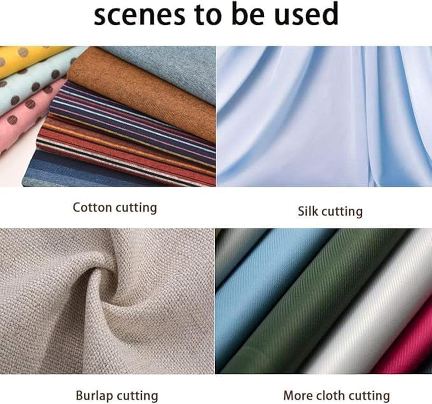 SOVYOULIVE 45Mm Ergonomic Rotary Cutter with 5 Extra Blades, Safety Lock Rolling Cutter for Fabric, Leather, Sewing, Quilting & Crafting, Fabriccutter Wheel for Left and Right-Handed Use